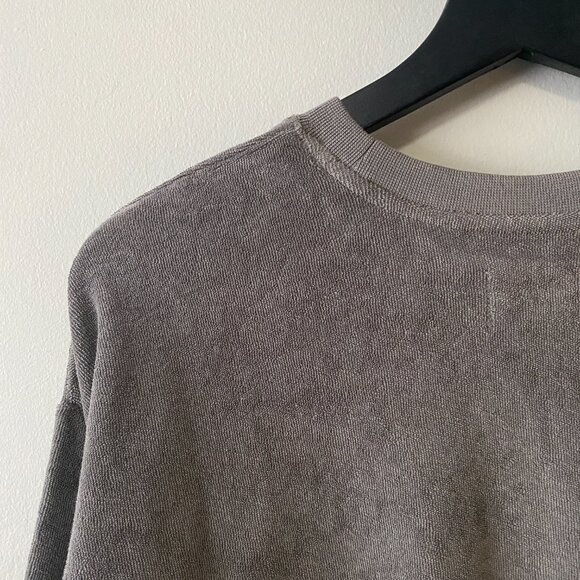 NWT Paper Label 100% Cotton Sasha Sweatshirt Charcoal Grey - Picture 8 of 12